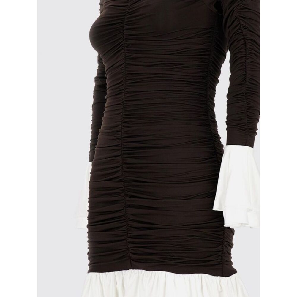 Rotate Women Ruched Cri�Pe Mini Dress Rotate - Picture 4 of 4